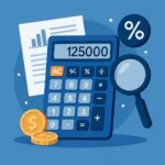 calculatrice avec loupe et graphique