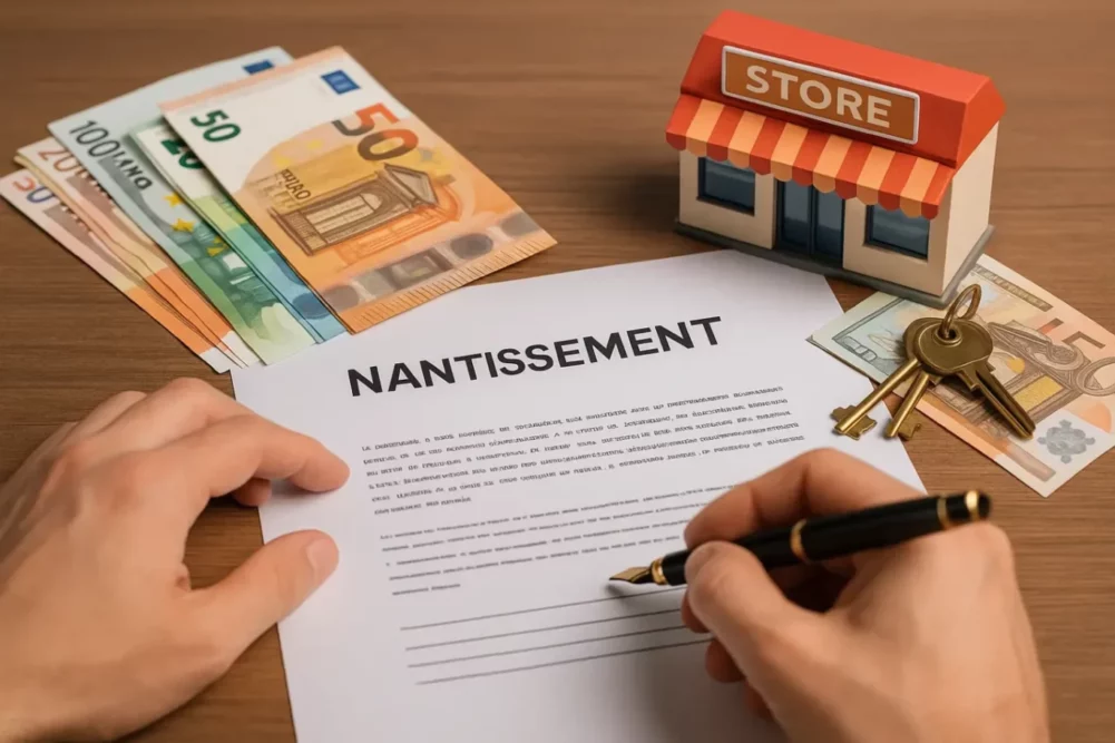 contrat et billets de banque